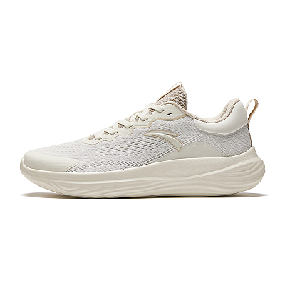 Anta Breathable Lightweight Low-Top Running Shoes Women's Ivory White