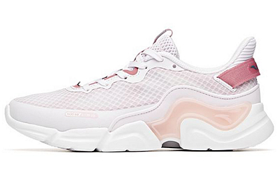Anta Low Top Running Shoes Women's Pink White