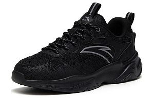 Anta Slip Resistant, Abrasion Resistant, Lightweight Low Top Sports Casual Shoes Women's Black 1 3958451