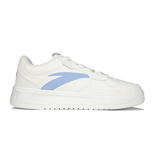 Anta Life Collection Anti Slip Wear Resistant Low Top Skateboard Shoes Unisex White Blue 1 3958455