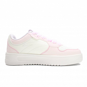 Anta Anti-Slip Wear-Resistant Low-Top Skateboard Shoes Women's White Pink 1 3958464