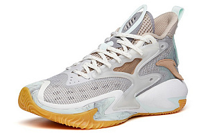 Anta Berserk 3 Cushioning Anti-Slip And Wear-Resistant Low-Top Performance Basketball Shoes Men's Gray 1 3958477