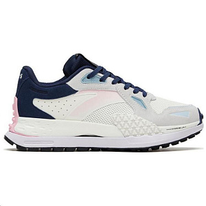 Anta Cushioning Wear-Resistant Low-Top Casual Shoes Women's White Blue 1 3958519