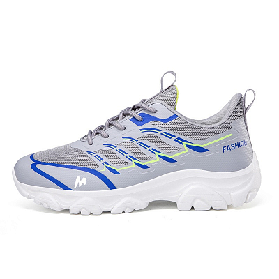 Scout Wolf Low-Top Outdoor Casual Shoes Men's Gray Blue