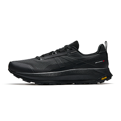 Anta Anti Slip Wear Resistant Low Top Outdoor Shoes Men's Basic Black