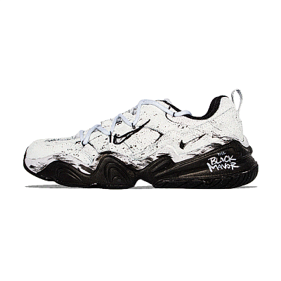 Nike Tech Hera Abrasion Resistant Low Top Casual Shoes Unisex Black White