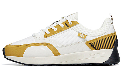 Anta Life Collection Low-Top Casual Shoes Men's White Gray Brown