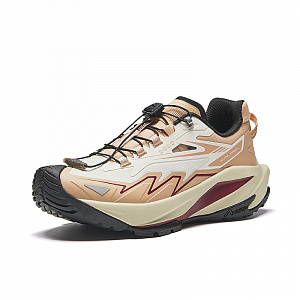 Anta Waterproof Low-Top Running Shoes Women's Light Walnut 1 3960914