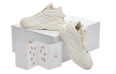 Anta Bastard Anti Slip Wear Resistant High Top Skateboard Shoes Women's White
