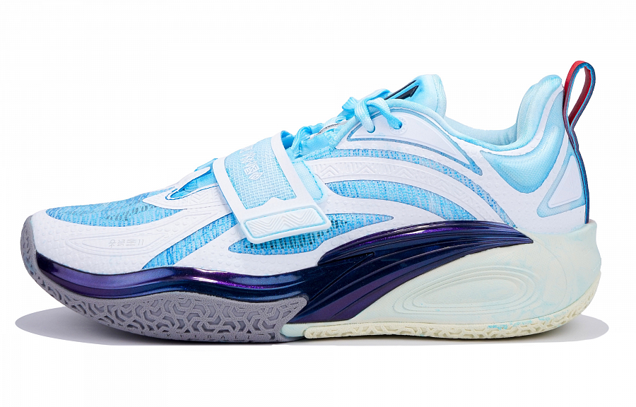 Anta KAI 1 Cushioned Slip-Resistant Low-Top Basketball Shoes Unisex Blue Pink купить в интернет-магазине Yoocart с быстрой доставкой по России.