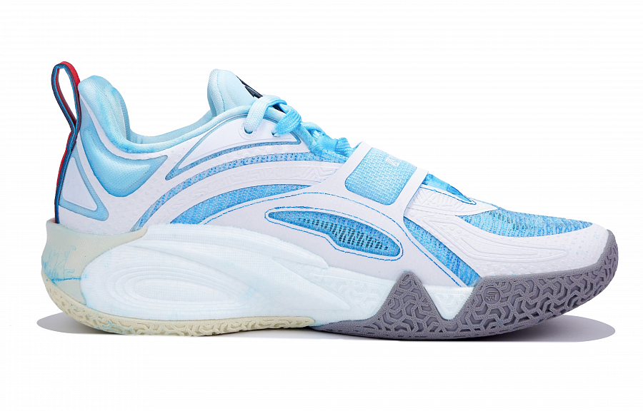 Anta KAI 1 Cushioned Slip-Resistant Low-Top Basketball Shoes Unisex Blue Pink купить в интернет-магазине Yoocart с быстрой доставкой по России.