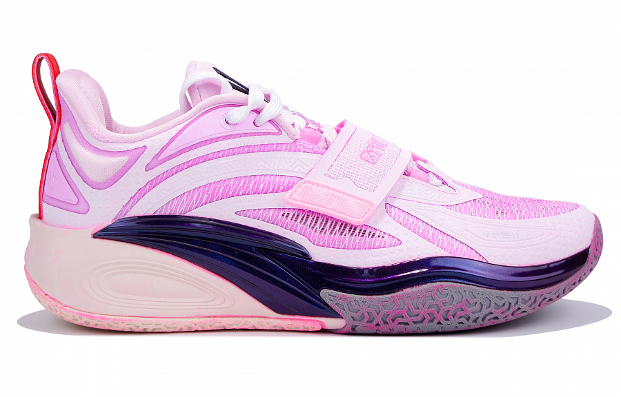 Anta KAI 1 Cushioned Slip-Resistant Low-Top Basketball Shoes Unisex Blue Pink купить в интернет-магазине Yoocart с быстрой доставкой по России.