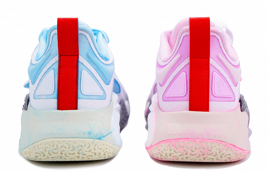 Anta KAI 1 Cushioned Slip-Resistant Low-Top Basketball Shoes Unisex Blue Pink купить в интернет-магазине Yoocart с быстрой доставкой по России.