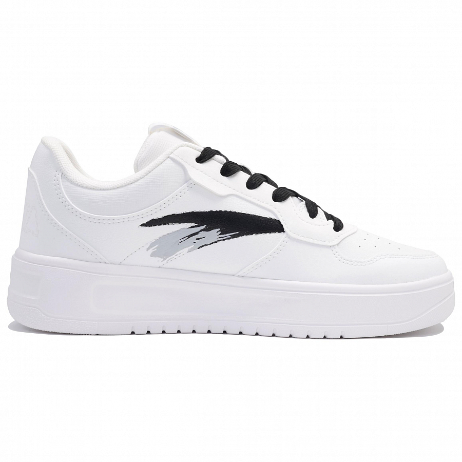 Anta Anti Slip Wear Resistant Low Top Skateboard Shoes Unisex White Black купить в интернет-магазине Yoocart с быстрой доставкой по России.