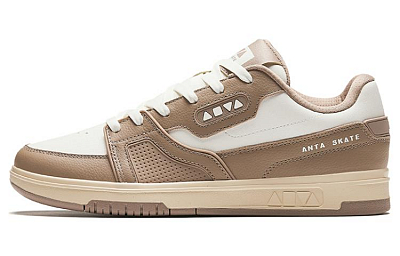 Anta Wear-Resistant Low-Top Skateboard Shoes Men's Umber