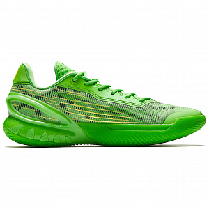 Anta Zap 3 Cushioning, Wear Resistant Low Top Front Fork Carbon Plate Basketball Shoes Men's Green Gold 1 3961659