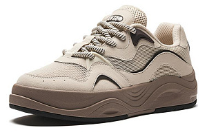Anta Seaweed Cushioned Wear-Resistant Lightweight Height Increasing Low-Top Skateboard Shoes Men's Brown 1 3961665