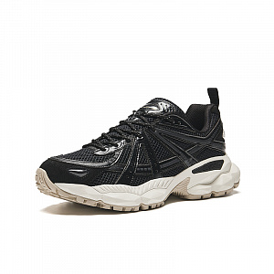 Anta Champion Series Cushioned Slip-Resistant Low-Top Casual Shoes Men's Basic Black 1 3961717