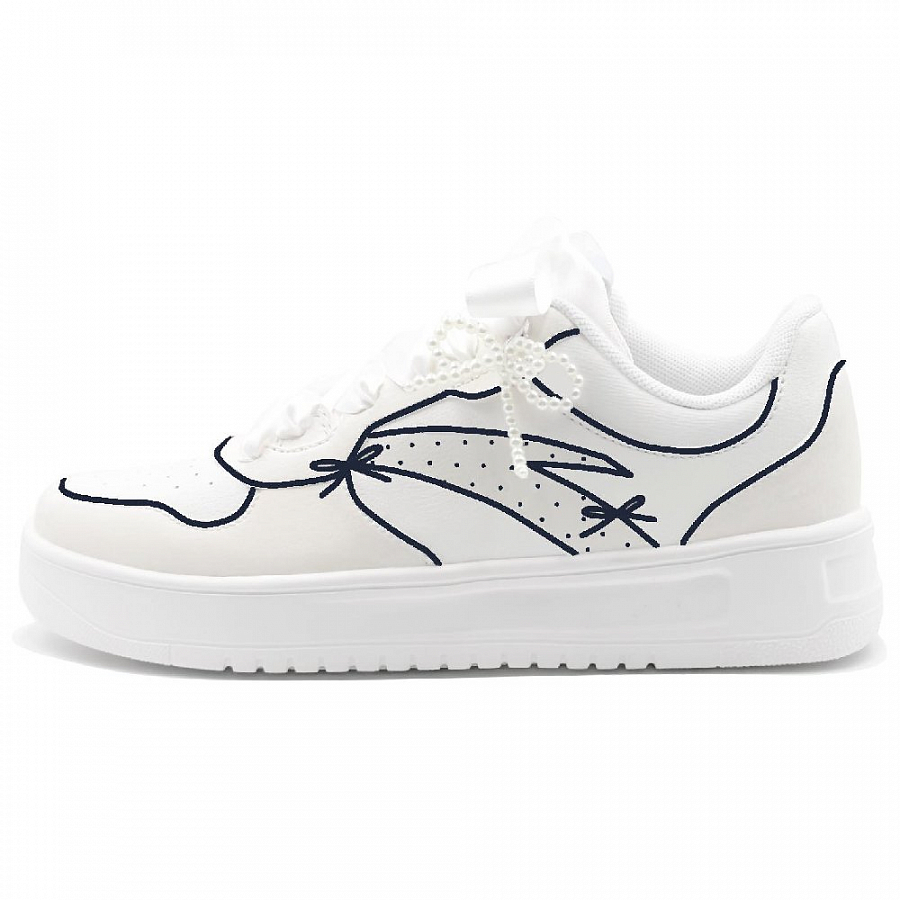 Anta Anti Slip And Wear Resistant Breathable Low Top Skateboard Shoes Women's White Black купить в интернет-магазине Yoocart с быстрой доставкой по России.