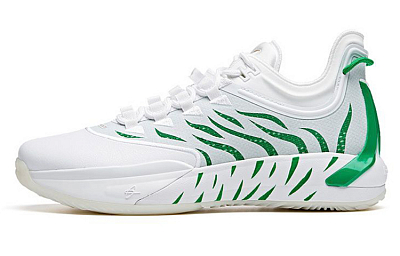 Anta Gordon Hayward GH1 Slip-Resistant Cushioning Low-Top Basketball Shoes Men's White Green