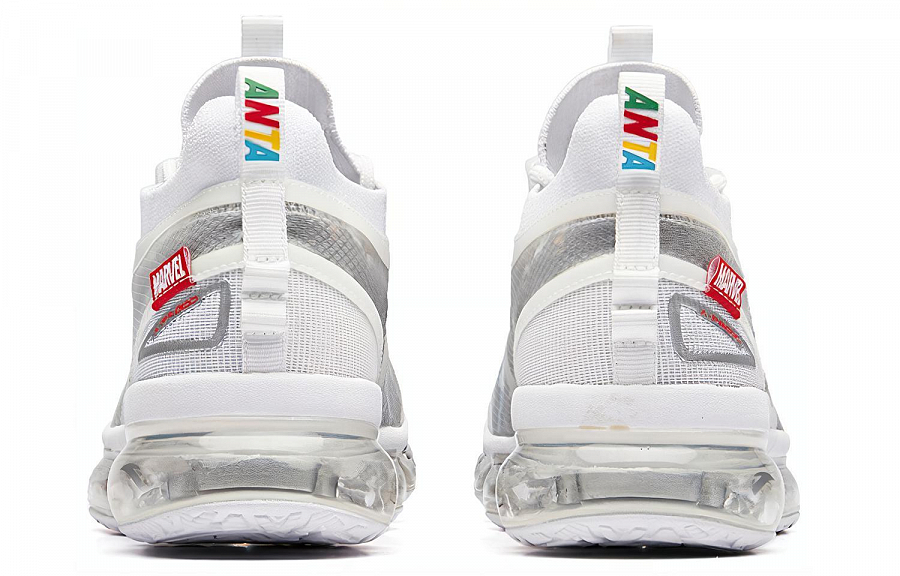 MARVEL x Anta The Avengers Series Cushioning Low-Top Running Shoes Women's White Gray купить в интернет-магазине Yoocart с быстрой доставкой по России.