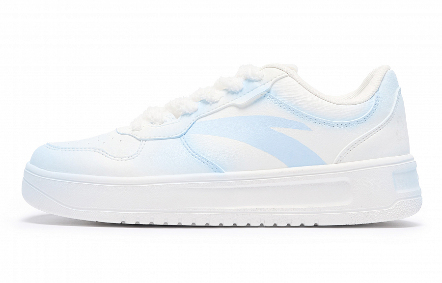 Anta Relaxed Abrasion Resistant Slip Resistant Low Top Skateboard Shoes Men's Light Blue купить в интернет-магазине Yoocart с быстрой доставкой по России.