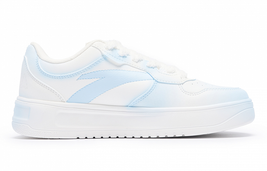 Anta Relaxed Abrasion Resistant Slip Resistant Low Top Skateboard Shoes Men's Light Blue купить в интернет-магазине Yoocart с быстрой доставкой по России.