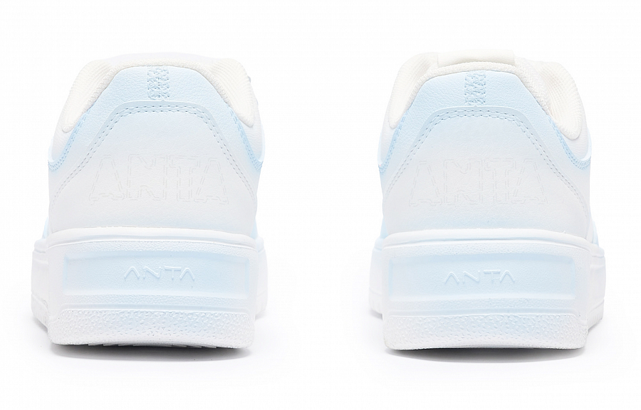 Anta Relaxed Abrasion Resistant Slip Resistant Low Top Skateboard Shoes Men's Light Blue купить в интернет-магазине Yoocart с быстрой доставкой по России.