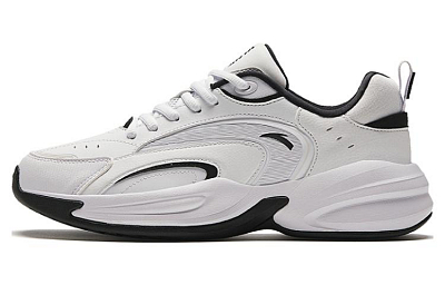 Anta ACE ACE Cushioning Low-Top Chunky Sneakers Women's White Black
