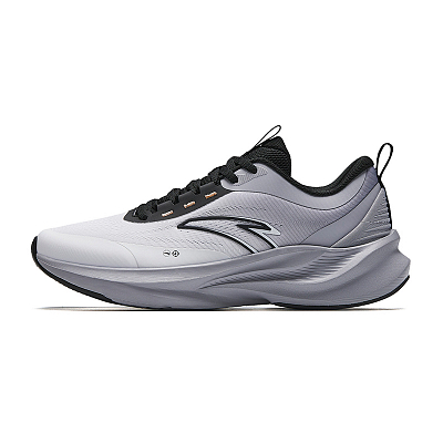 Anta Anti Slip Wear Resistant Low Top Running Shoes Men's Gray