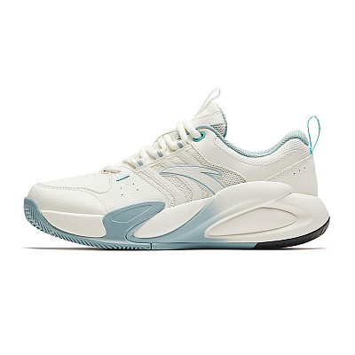 Anta Tennis Low Top Casual Shoes Women's White Cyan