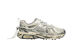 New Balance NB 410 V5 Abrasion Resistant Low Top Running Shoes Unisex Silver Black 1 3972786