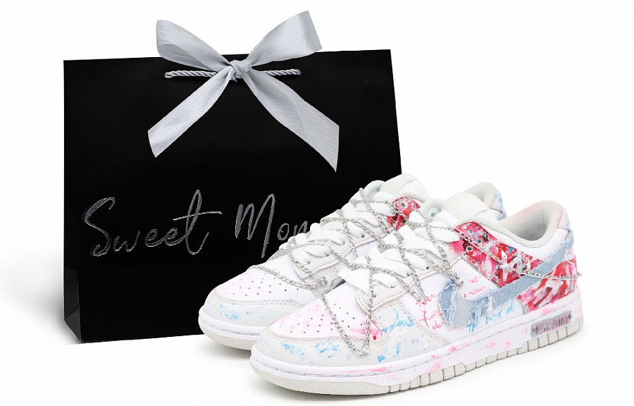 Nike Dunk Orange Burg Factory, Street Denim Abrasion Resistant Low Top Skateboard Shoes Unisex Blue Red купить в интернет-магазине Yoocart с быстрой доставкой по России.