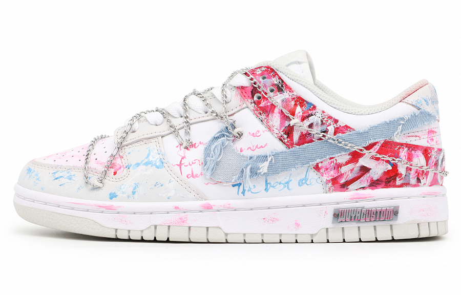 Nike Dunk Orange Burg Factory, Street Denim Abrasion Resistant Low Top Skateboard Shoes Unisex Blue Red купить в интернет-магазине Yoocart с быстрой доставкой по России.