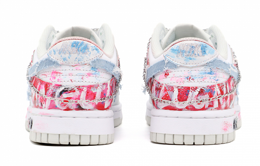 Nike Dunk Orange Burg Factory, Street Denim Abrasion Resistant Low Top Skateboard Shoes Unisex Blue Red купить в интернет-магазине Yoocart с быстрой доставкой по России.