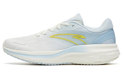 Anta LingFeng Cushioning Anti-Slip And Wear-Resistant Low-Top Running Shoes Women's White Blue