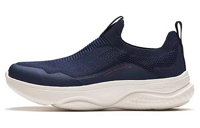Anta Variety Training Collection Cushioned Wear-Resistant Breathable Lightweight Low-Top Training Shoes Men's Navy Blue