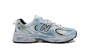 New Balance NB 530 Abrasion Resistant Low Top Running Shoes Unisex Light Blue 1 3977835