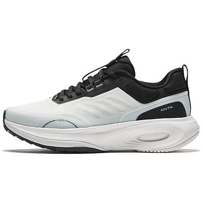 Anta Spirit Arc 2nd Generation Ling Curved Shock Absorbers Low Top Training Shoes Men's White Black Blue