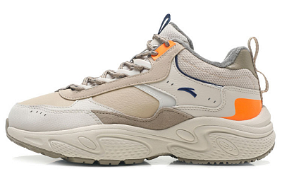 Anta Life Collection Waterproof And Warm Low-Top Casual Shoes Men's Withered Wood Color
