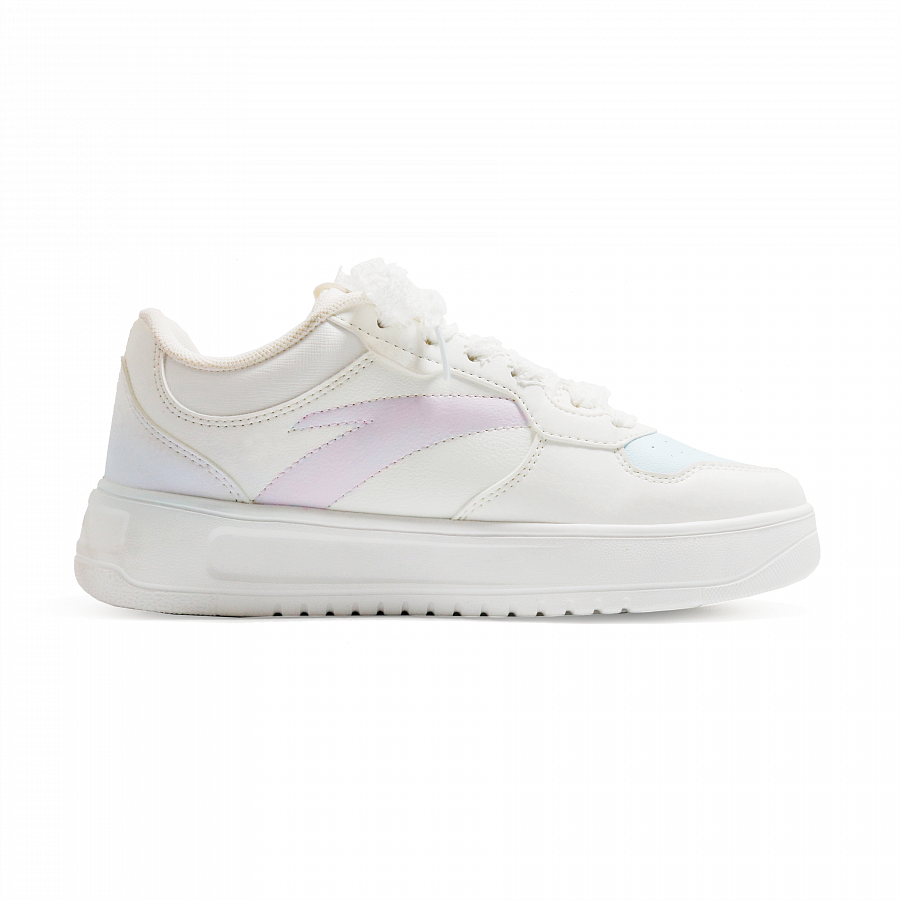 Anta Non slip Lightweight Low Top Casual Shoes Women's White Blue Pink купить в интернет-магазине Yoocart с быстрой доставкой по России.