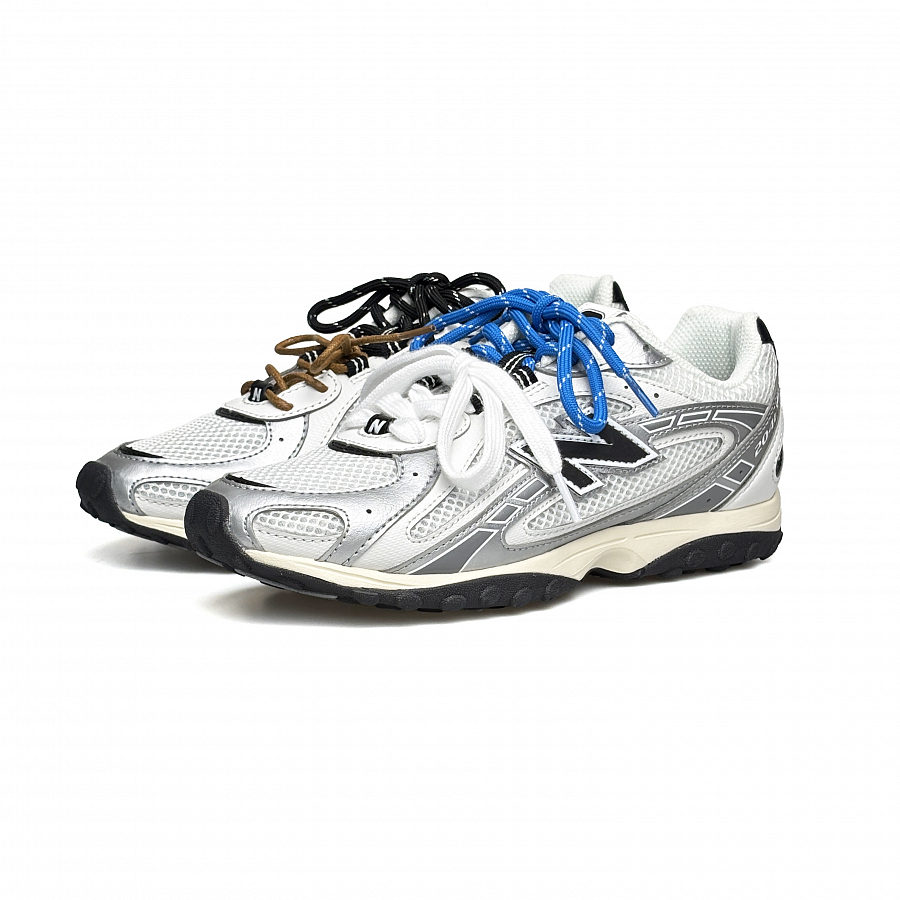 New Balance 204L Vassell Abrasion Resistant Low Top Casual Shoes Unisex White Silver купить в интернет-магазине Yoocart с быстрой доставкой по России.