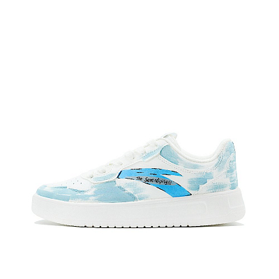 ANTA Life Collection Skateboard Shoes Men's Low Top Blue