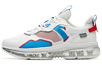 NASA x Anta Support Slip Resistant Cushioning Low Top Running Shoes Men's Blue White