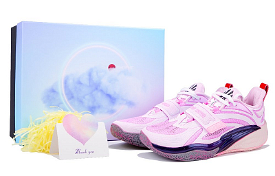 Anta KAI 1 Cushioned Slip-Resistant Low-Top Nitrogen Technology Basketball Shoes Unisex Pink