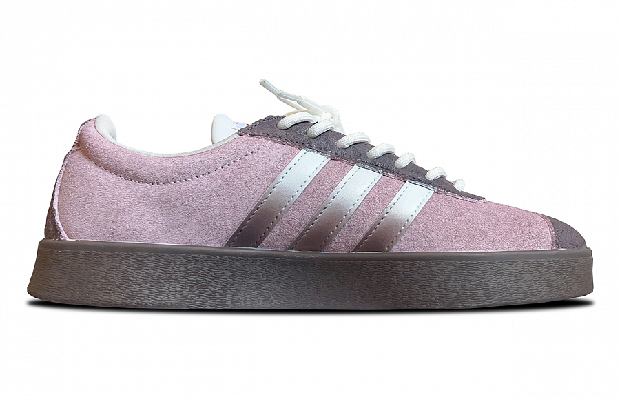 Adidas VL COURT 2.0 Abrasion Resistant Balance Low Top Skateboard Shoes Unisex Light Purple купить в интернет-магазине Yoocart с быстрой доставкой по России.