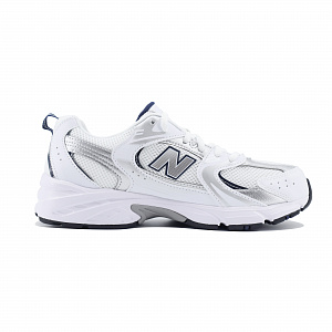 New Balance NB 530 Abrasion Resistant Low Top Casual Running Shoes Unisex White Silver 1 3986022