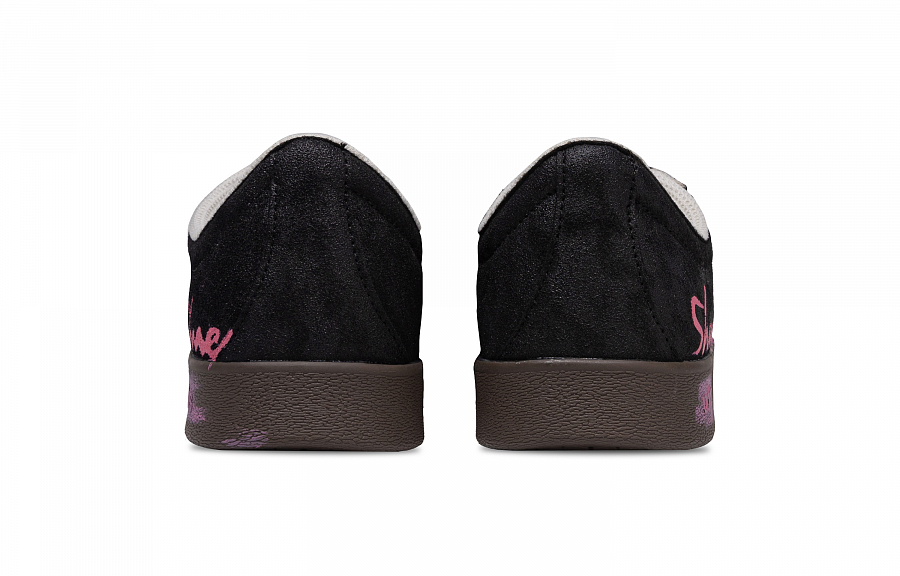 Adidas VL COURT 2.0 Dark Pink Gravity Abrasion Resistant Low Top Skateboard Shoes Unisex Black Pink купить в интернет-магазине Yoocart с быстрой доставкой по России.