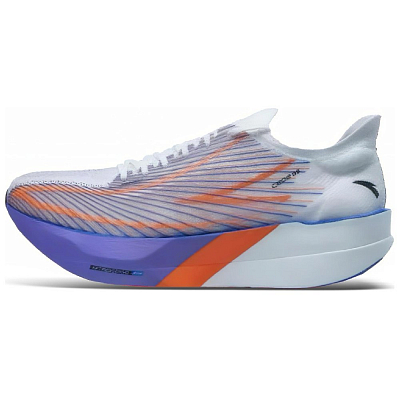 Anta C202 G9 Low-Top Running Shoes Women's Purple Orange White