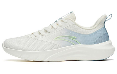 Anta Running Collection Anti Slip Wear Resistant Low Top Casual Running Shoes Men's Misty Blue